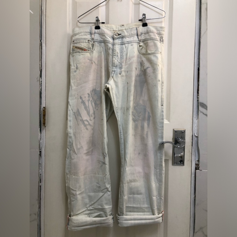 DIESEL Vintage Industry Painters Jeans sz.34 LIKE NEW.